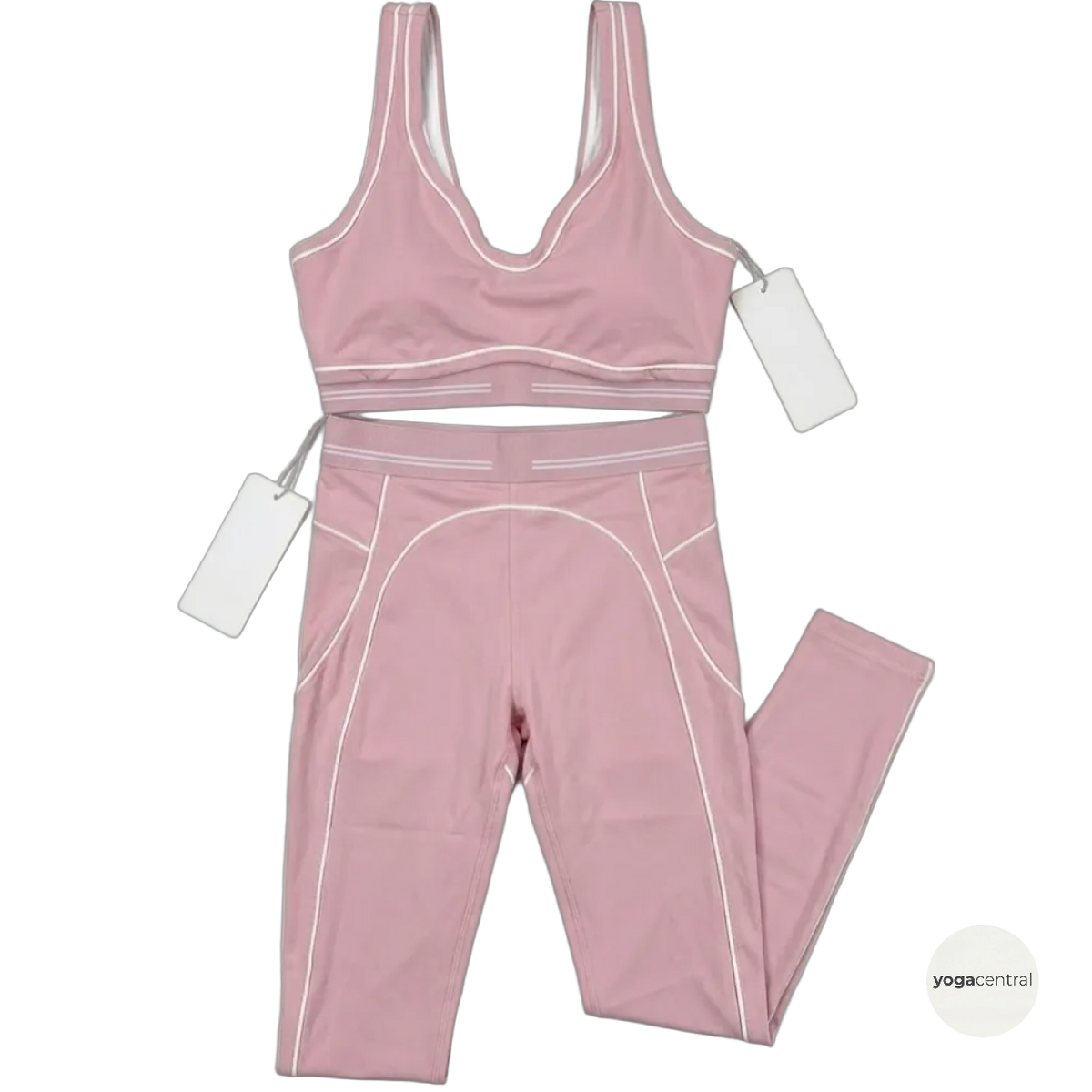 pink heart throb full yoga set