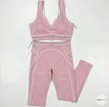 pink heart throb full yoga set