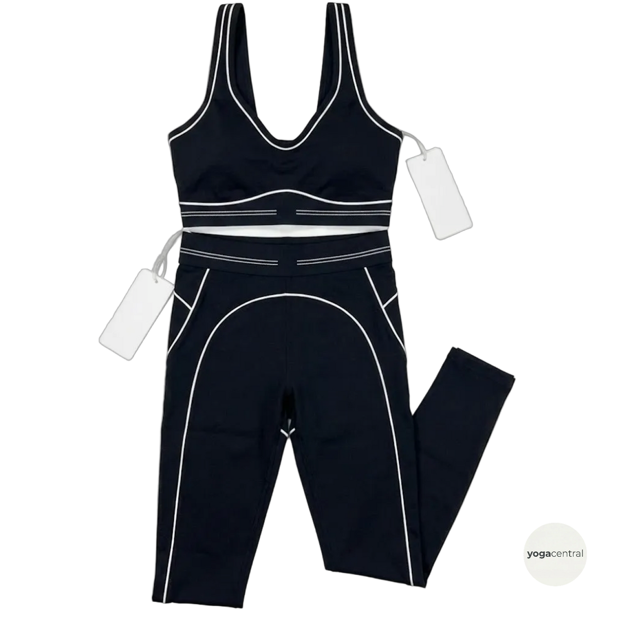 black heart throb full yoga set