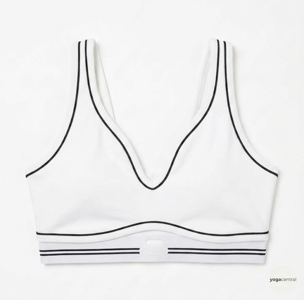 white heart throb full yoga set