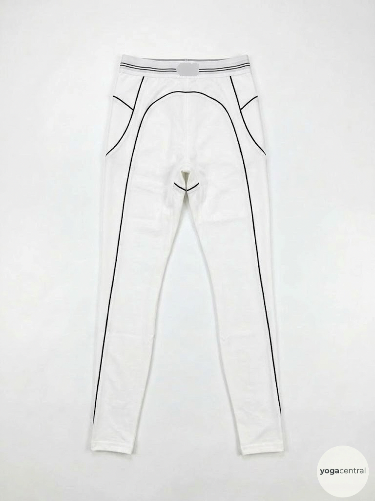 white heart throb full yoga set