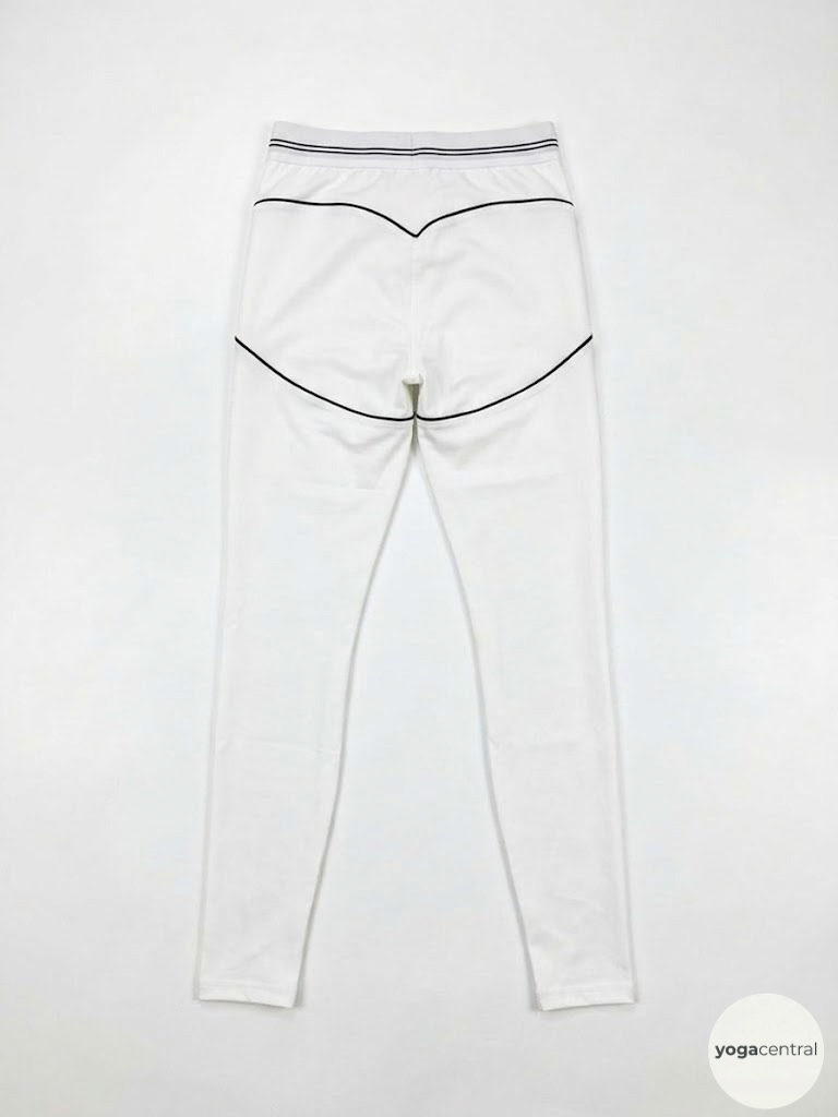 white heart throb full yoga set