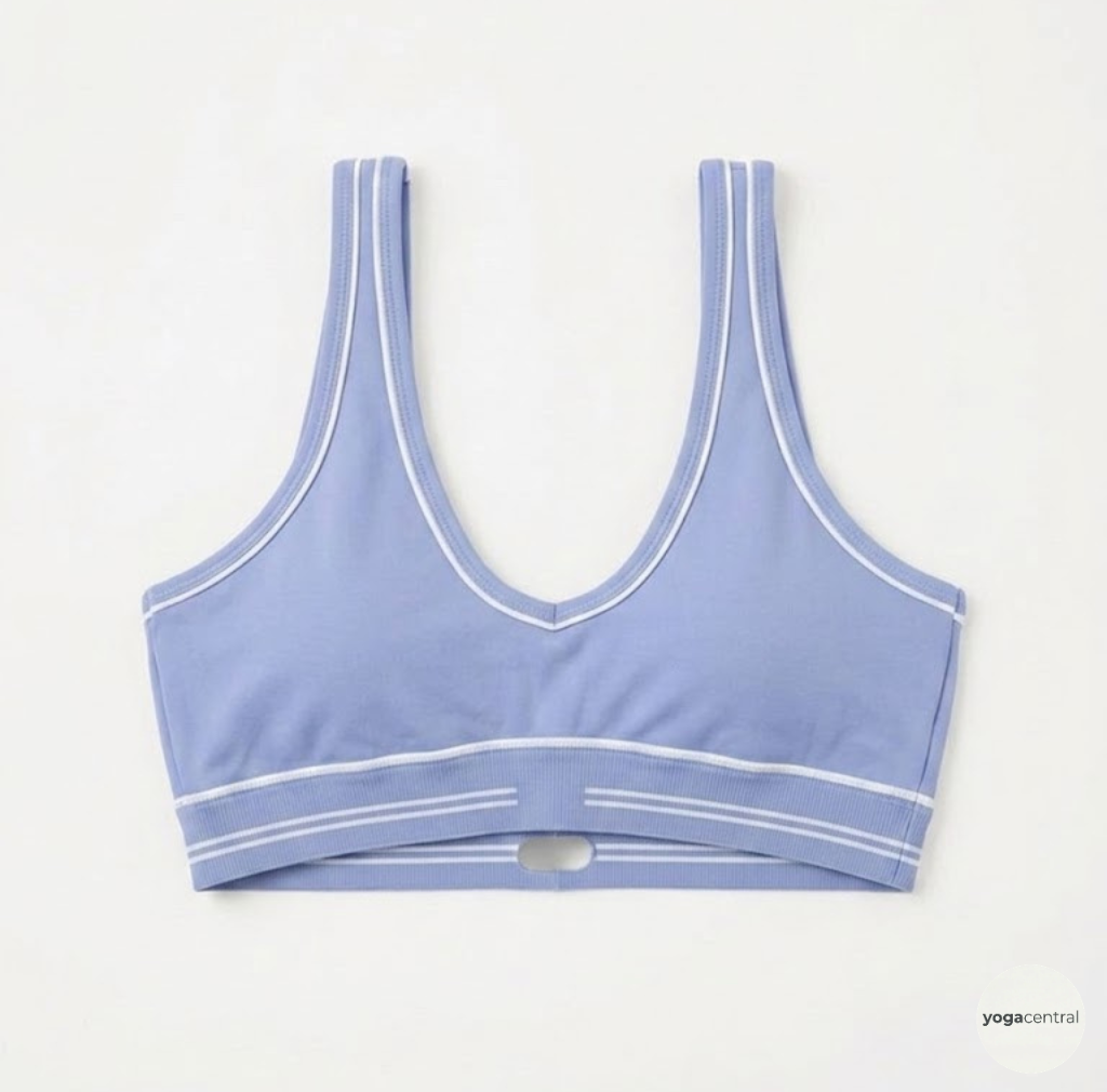 baby blue heart throb full yoga set