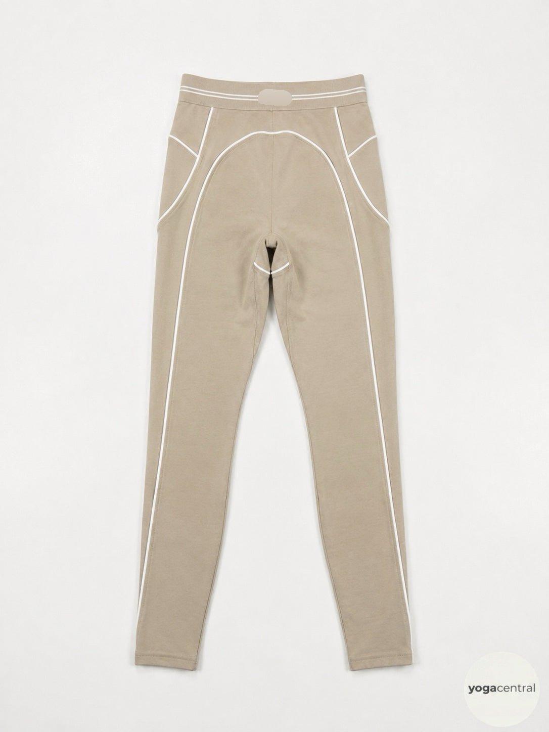 beige heart throb full yoga set