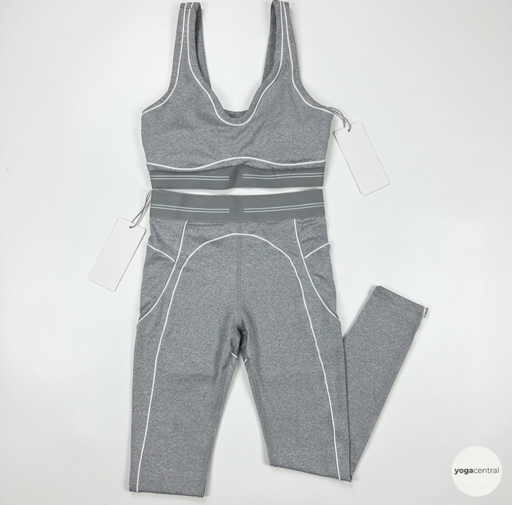 grey heart throb full yoga set