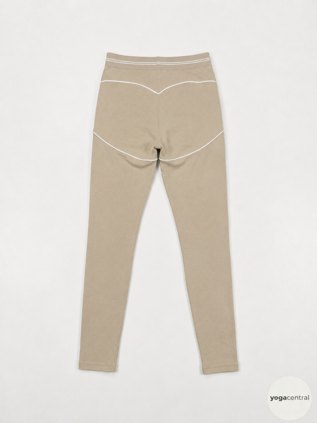 beige heart throb full yoga set